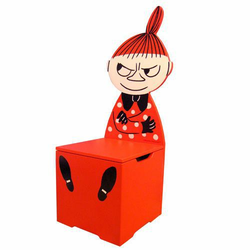 Wooden BOX chair (Little My) <Order item> [Not eligible for wrapping]