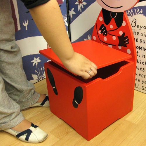 Wooden BOX chair (Little My) <Order item> [Not eligible for wrapping]
