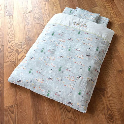 MOOMINBABYベビーふとん9点セット（ミスティグレー）＜取り寄せ品＞【ラッピング対象外】