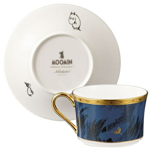 Noritake cup &amp; saucer (Moominpappa goes to the sea) TG93686