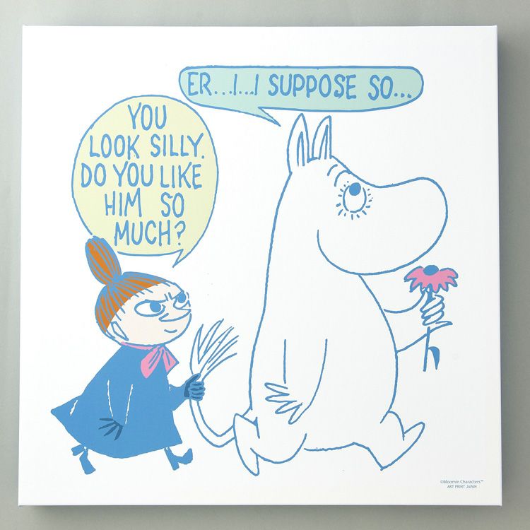 Canvas panel (50 x 50cm/smoky blue) [Not eligible for wrapping] <Order item>