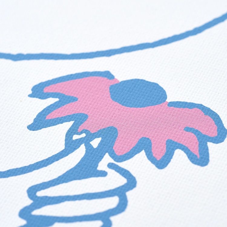 Canvas panel (50 x 50cm/smoky blue) [Not eligible for wrapping] <Order item>