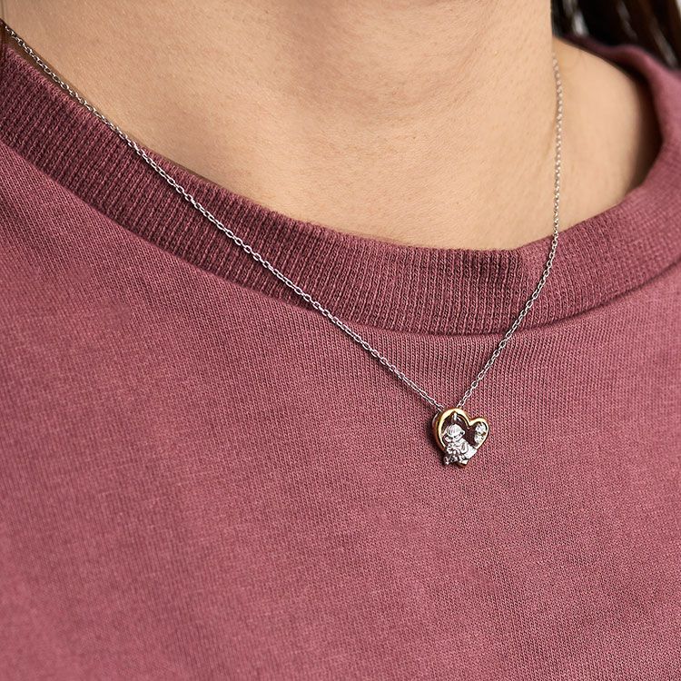 オープンハートシルバーペンダント（リトルミイ）MLNSL0001＜取り寄せ品＞
