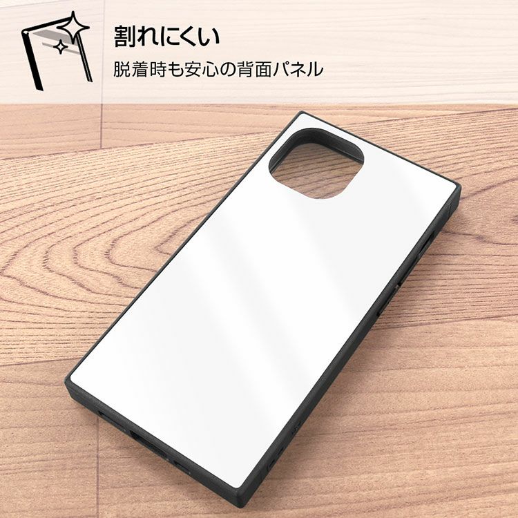 Shockproof Hybrid Case KAKU [Compatible with iPhone 13 Pro Max] (MOOMIN OUTDOORS/Mountains Green) IQ-AP33K3TB/MT9