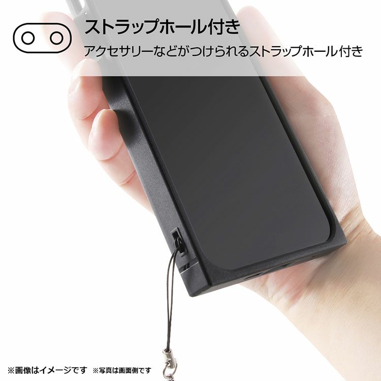 Shockproof Hybrid Case KAKU [Compatible with iPhone 13 Pro Max] (MOOMIN OUTDOORS/Mountains Green) IQ-AP33K3TB/MT9