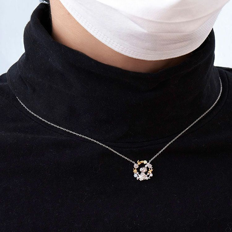Silver pendant (Little My/Fruit wreath) MLNSK0002 <Order item>