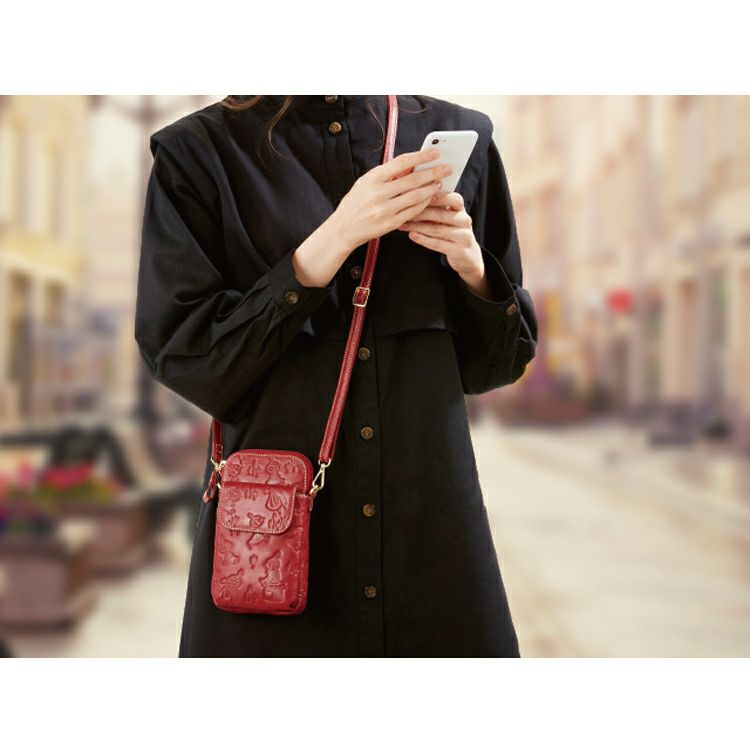 Little My Red Lamb 皮革智能手机手拿包 51021 [不可空运] <订单商品>