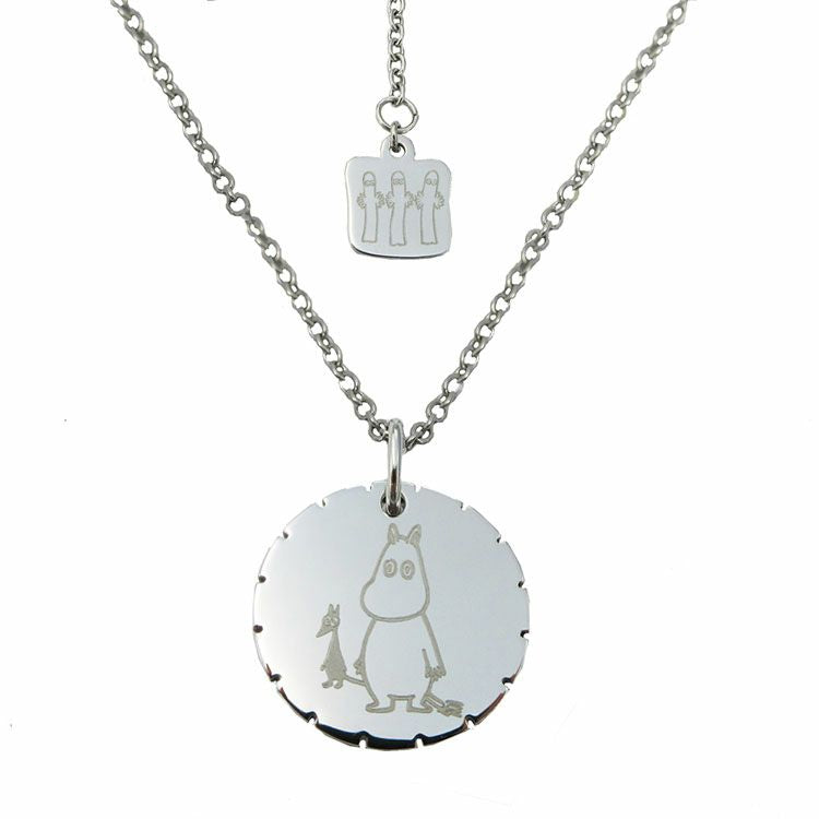 phiten 圆形吊坠 (Moomin &amp; Sophus &amp; Little My) MLNZ00001 <订购商品>