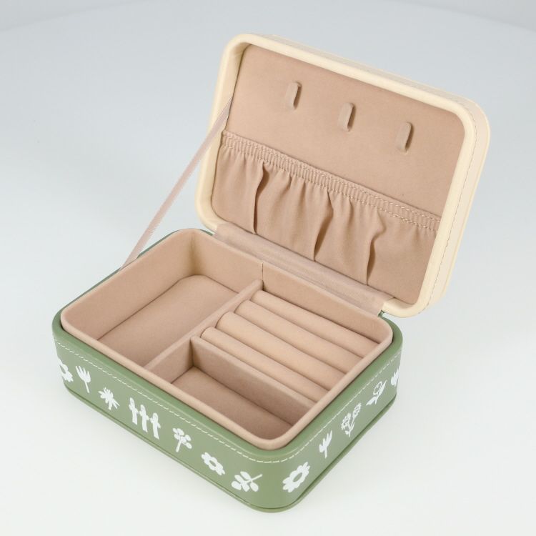 Jewelry box (off-white x green) KL2000003 <Order item>