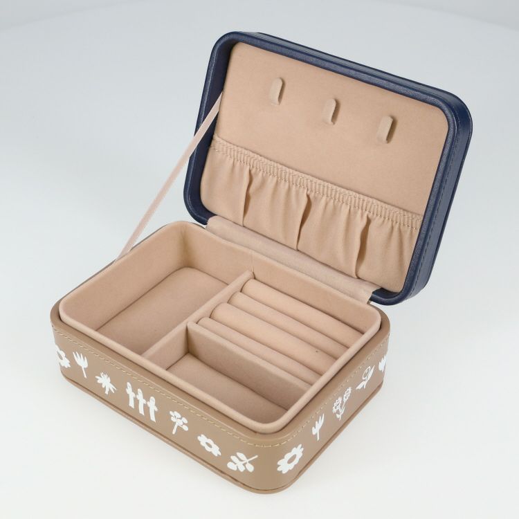 首饰盒 (海军蓝 x 棕色) KL2000004 <订购商品>