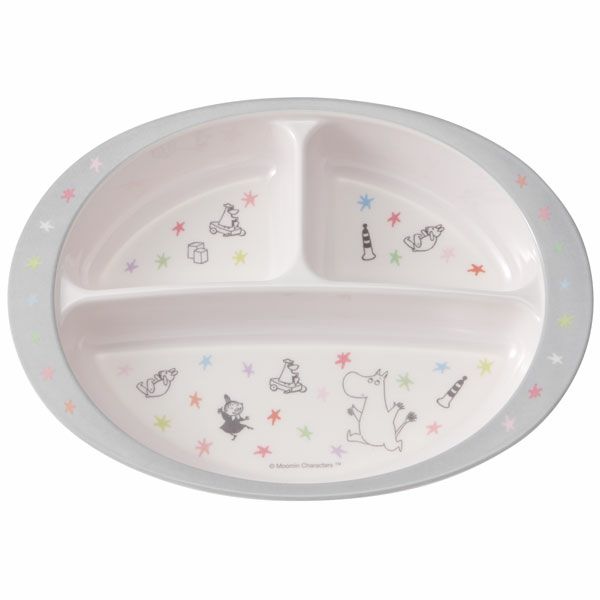 三聚氰胺午餐盘（MOOMINBABY/Star）M370