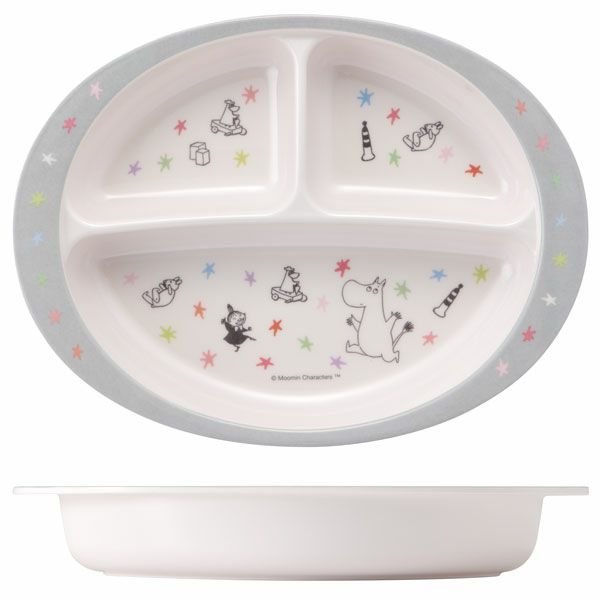 三聚氰胺午餐盘（MOOMINBABY/Star）M370