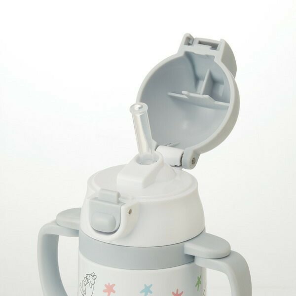 Ultra-light two-handed straw stainless steel bottle (MOOMINBABY/Star) STWM3