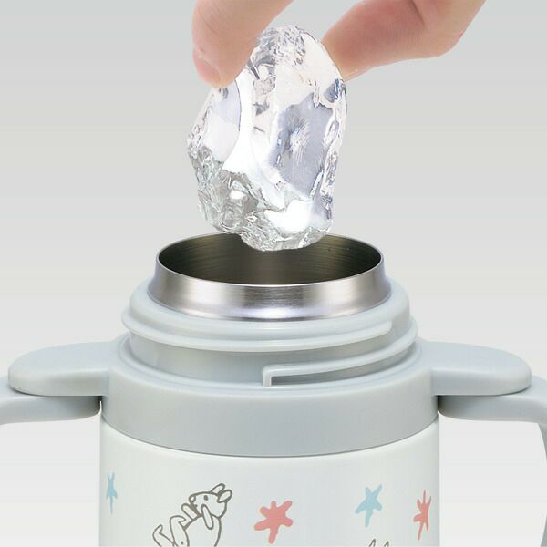 Ultra-light two-handed straw stainless steel bottle (MOOMINBABY/Star) STWM3