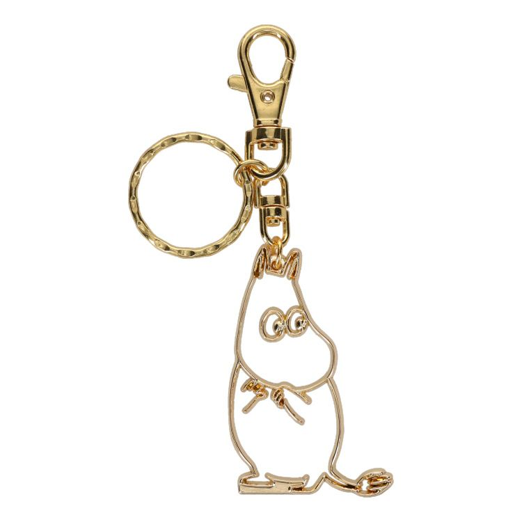 Keychain (Moomin/Gold) 5984