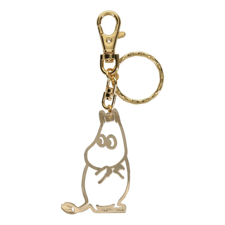 Keychain (Moomin/Gold) 5984
