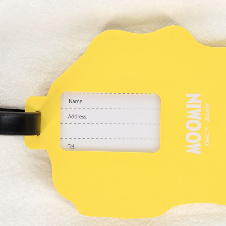Rubber luggage tag (Nyoronyoro/YE) 6318