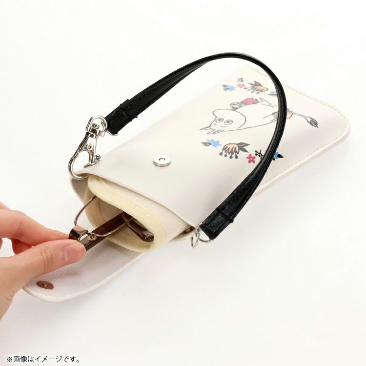 Flat glasses case (with Little My) 214091