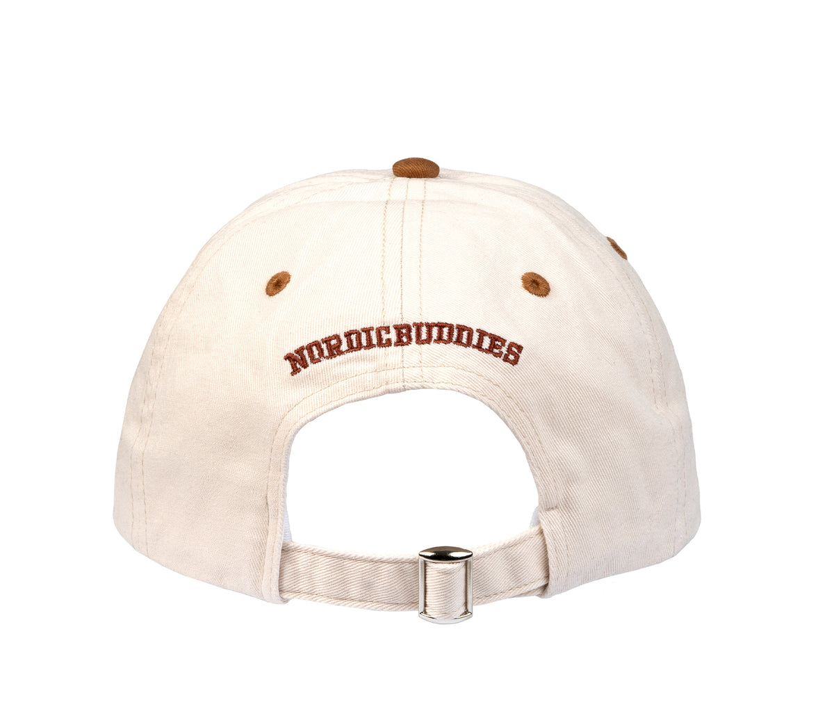 Nordicbuddies Double Color Cap (Sniff/Beige &amp; Brown) SNIFF90A