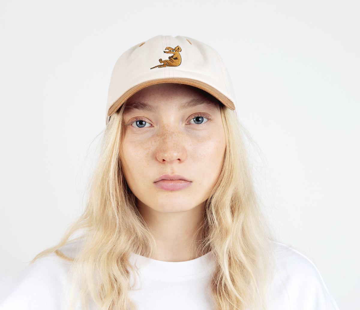 Nordicbuddies Double Color Cap (Sniff/Beige &amp; Brown) SNIFF90A