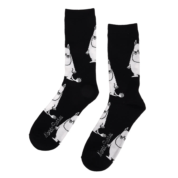 Nordicbuddies Classic Socks (Angry Moomin/Black) MOOMIN36S