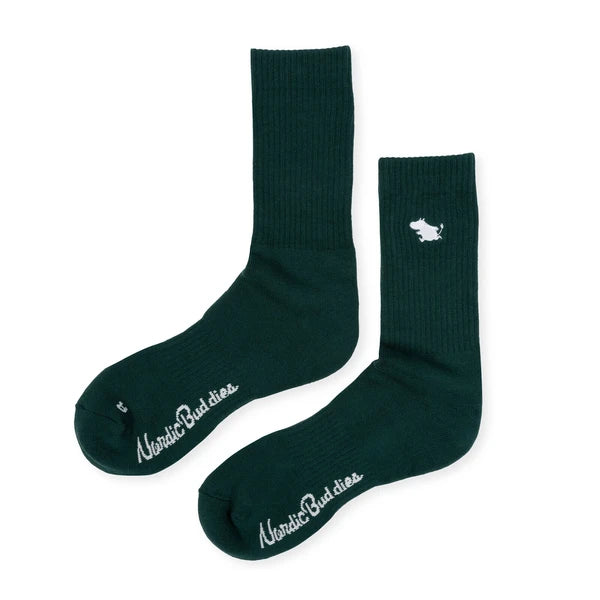 NordicBuddies アクティブソックス（グリーン）MOOMIN35F