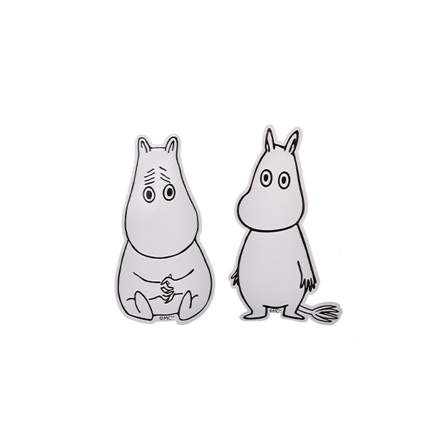 なんともいえない表情のムーミンセット