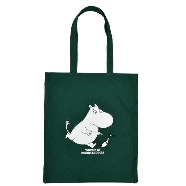 NordicBuddies トートバッグ（グリーン/ムーミン）MOOMIN2M