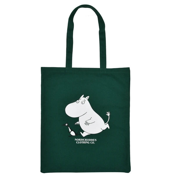 NordicBuddies トートバッグ（グリーン/ムーミン）MOOMIN2M