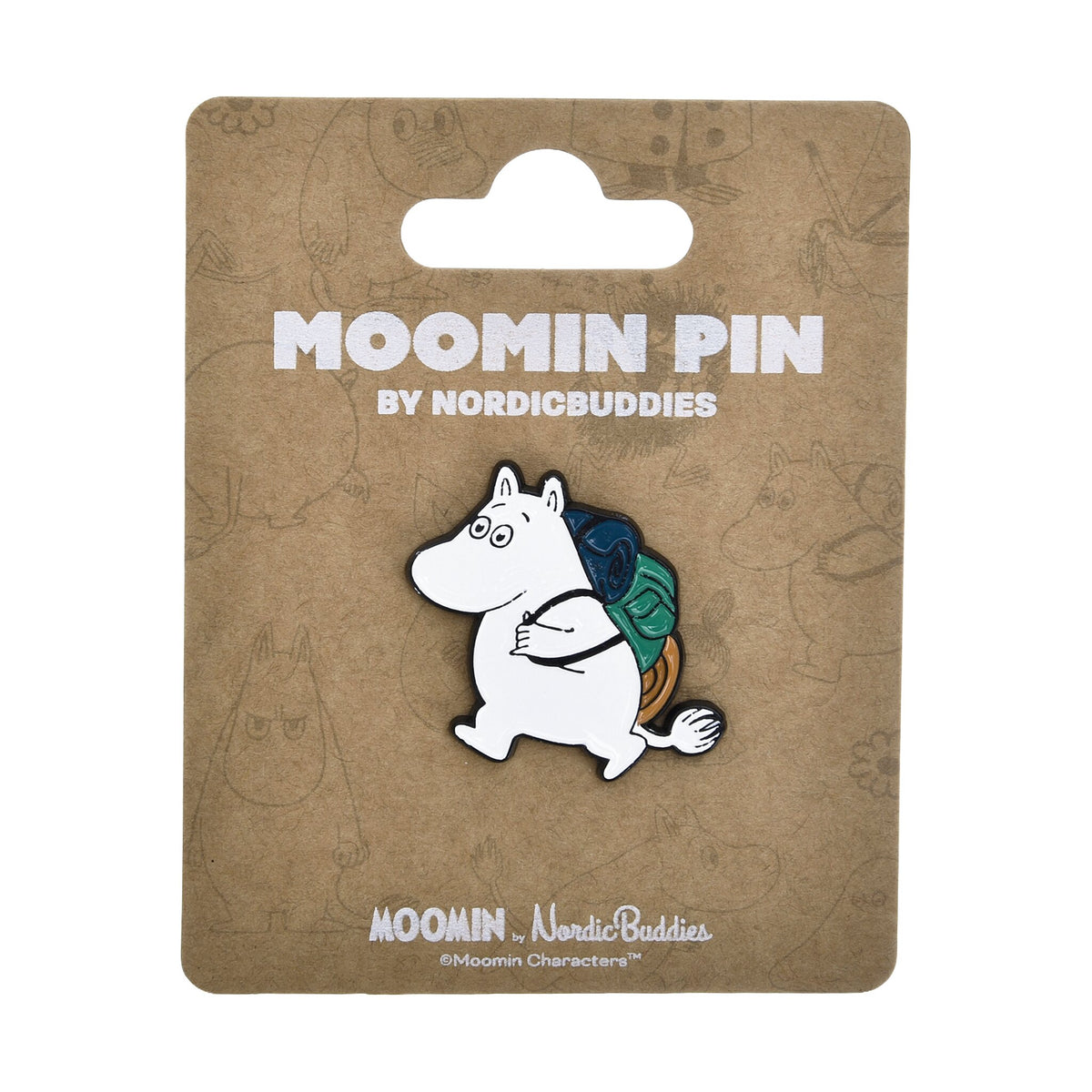 Nordicbuddies ピンバッジ（ムーミンアドベンチャー）MPIN3