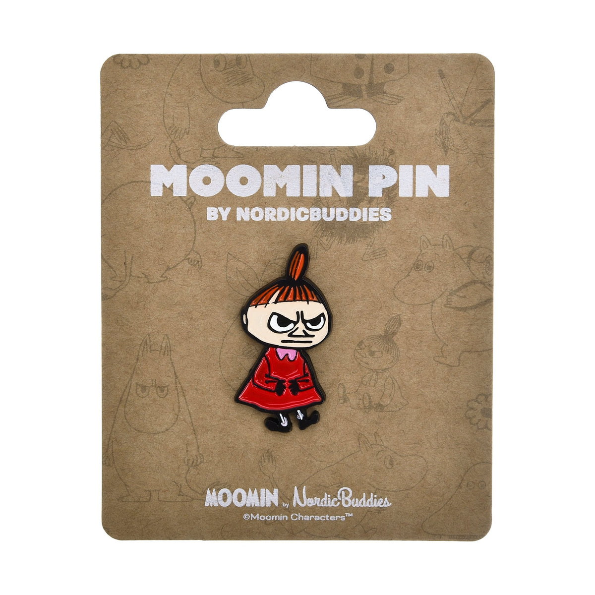 Nordicbuddies ピンバッジ（リトルミイ/おこりんぼ）MPIN10