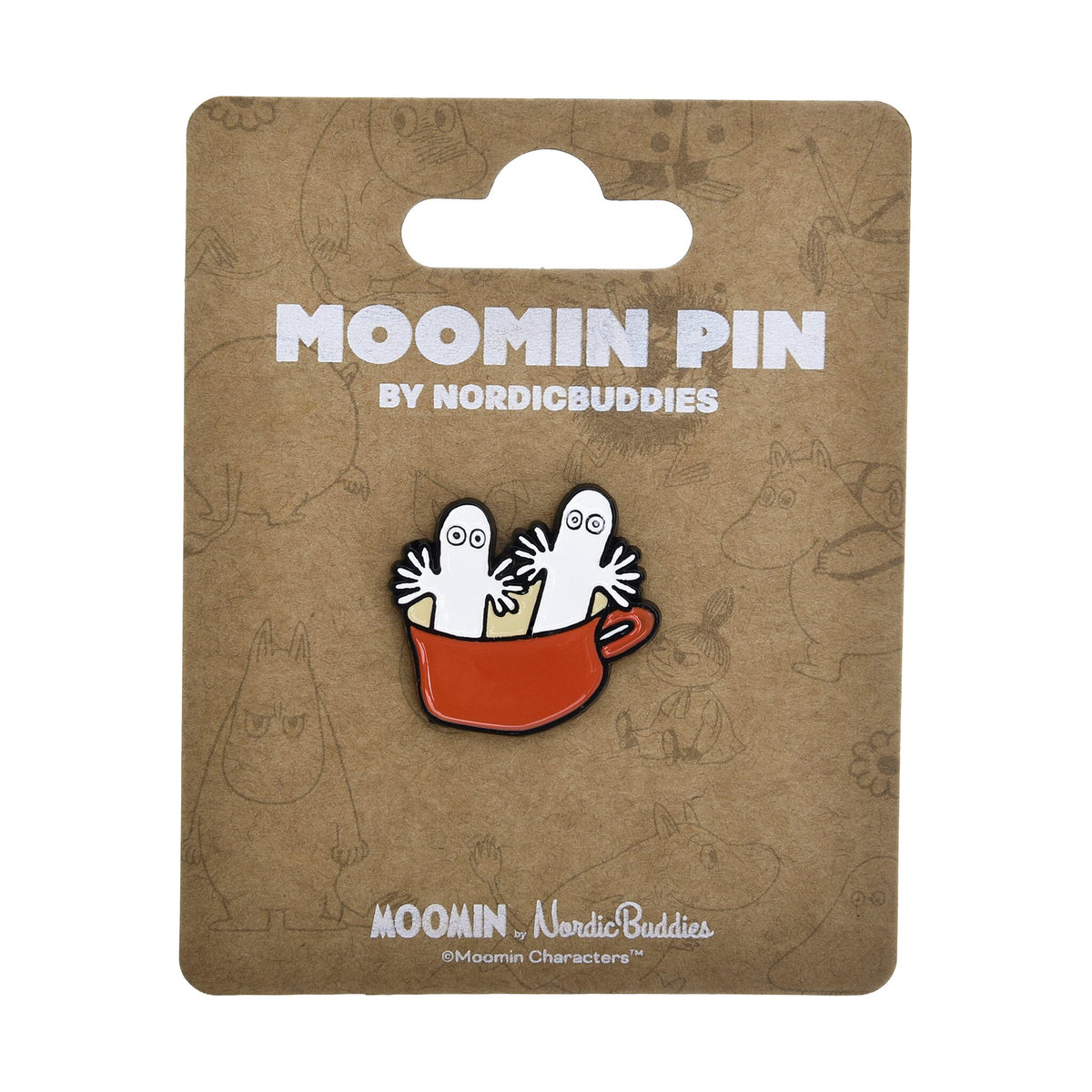 Nordicbuddies ピンバッジ（ニョロニョロ）MPIN11