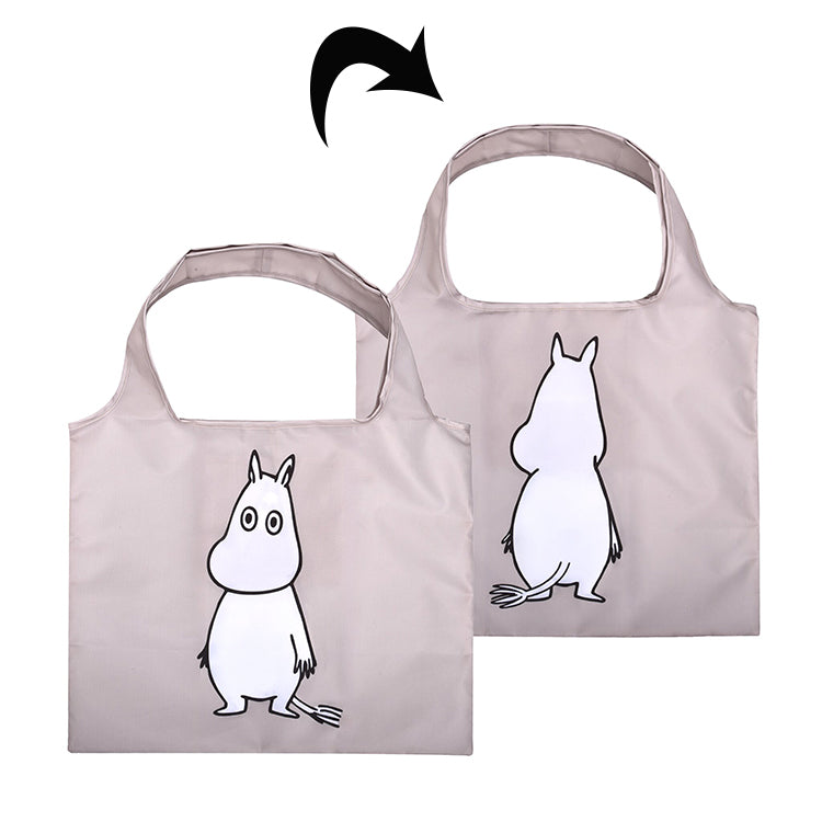 Nordicbuddies ショッピングバッグ（ムーミン/たたずむ/ベージュ）MOOMIN122B