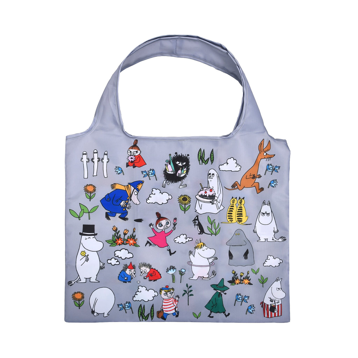 Nordicbuddies ショッピングバッグ（オールスター/グレー）MOOMIN122C