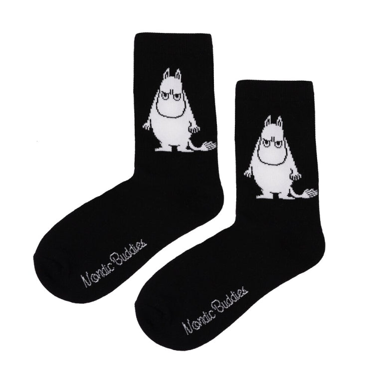 NordicBuddies クラシックソックス（アングリームーミン/ブラック）MOOMIN20S