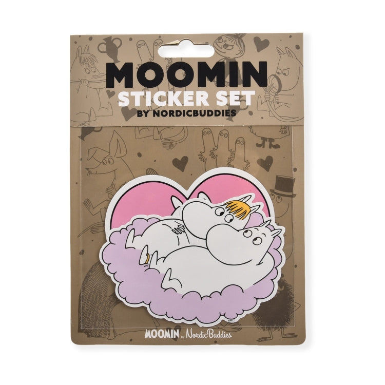 NordicBuddies ステッカーセット（ハート/雲）MOOMIN67J