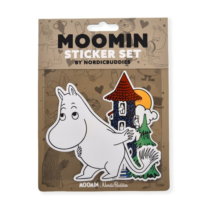 NordicBuddies ステッカーセット（ムーミンやしき/ムーミン）MOOMIN67K