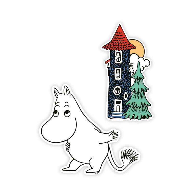 NordicBuddies ステッカーセット（ムーミンやしき/ムーミン）MOOMIN67K
