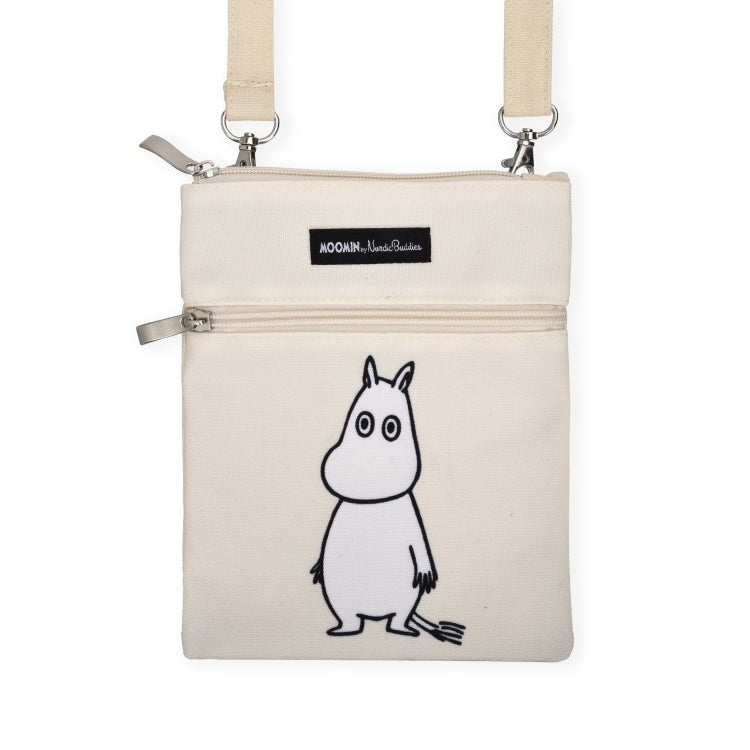 NordicBuddies クラシックネックバッグ（ムーミン/たたずむ/ベージュ）MOOMIN7O