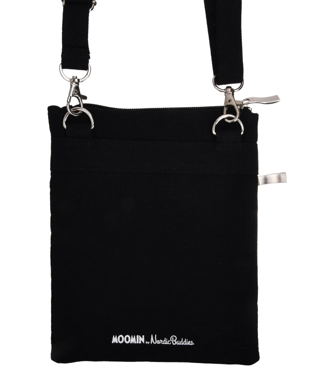 NordicBuddies クラシックネックバッグ（アングリームーミン/ブラック）MOOMIN7P
