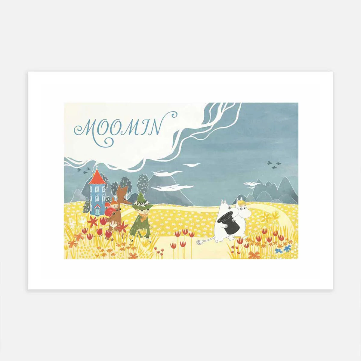 ムーミン グッズ POSTERY ポスター（Summer in the Moominvalley）PTR040003