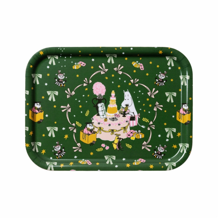 MOOMIN ARABIA 木製トレイ（ギフトオブラブ）1086519