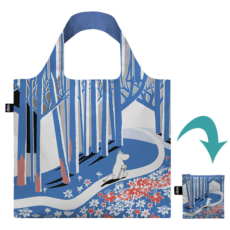 LOQI エコバッグ（Blue Forest）LOQ140008