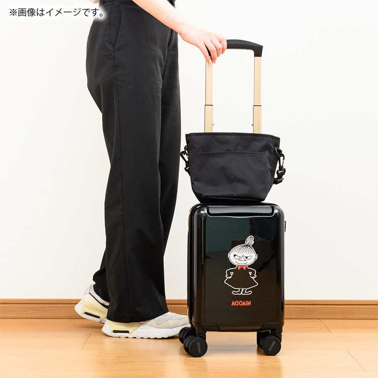 プチキャリー（リトルミイ/ブラック）HAP2343-33MC41【ラッピング対象外】＜取り寄せ品＞
