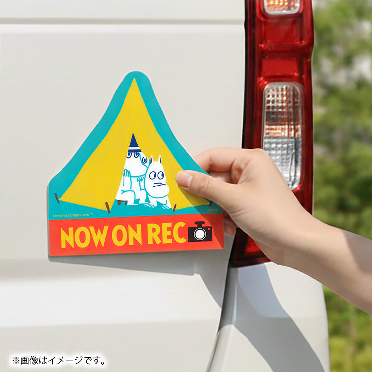 マグネットカーサイン（NOW ON REC）JM3538【航空便不可】