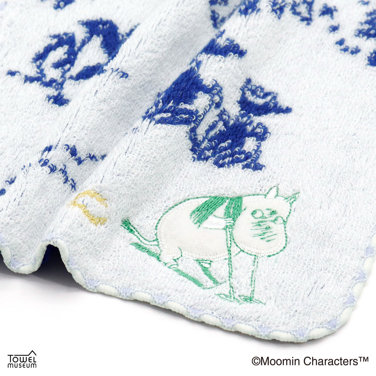 タオルハンカチ（Moominvalley Winter Games/WH）47-0600065W