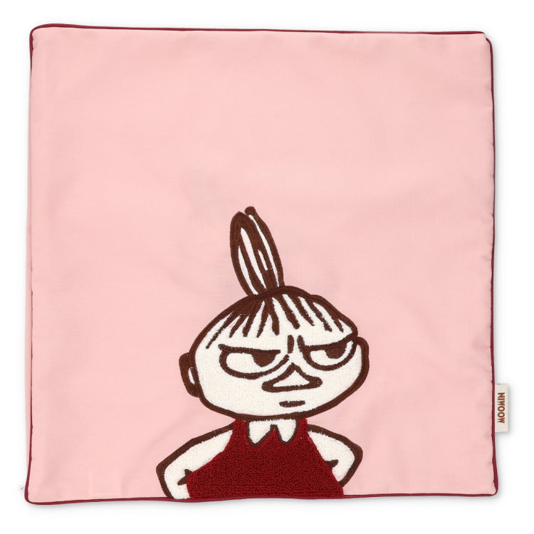 さがら刺しゅうクッションカバー（リトルミイ/レッド）