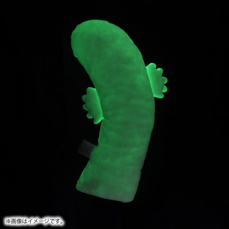 6月下旬頃お届け予定＊ニョロニョロ 蓄光ダイカットクッション 3種セット＜予約商品＞