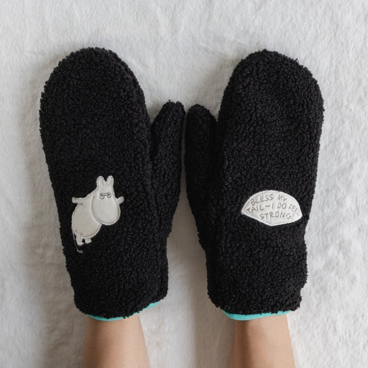 ミトン（ムーミン/ブラック）MM61335-1