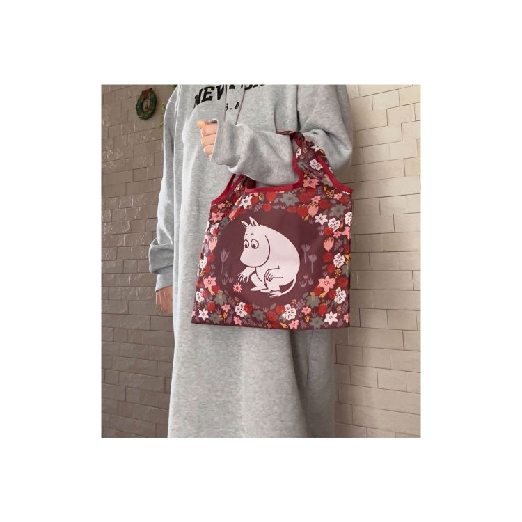 ミニショッピングバッグ（お花/ブラウン）MM3210